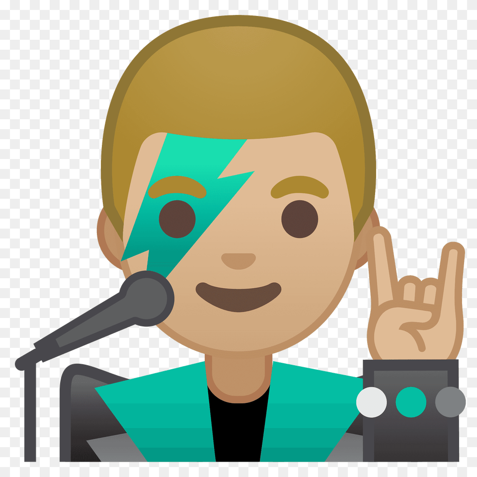 Man Singer Emoji Clipart, Hand, Body Part, Electrical Device, Person Free Png