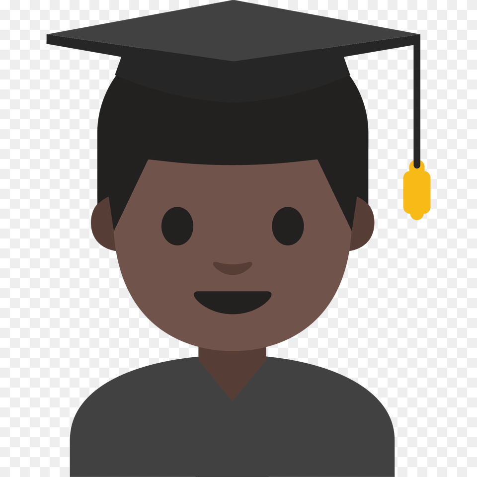 Man Student Emoji Clipart, Graduation, People, Person, Face Free Png