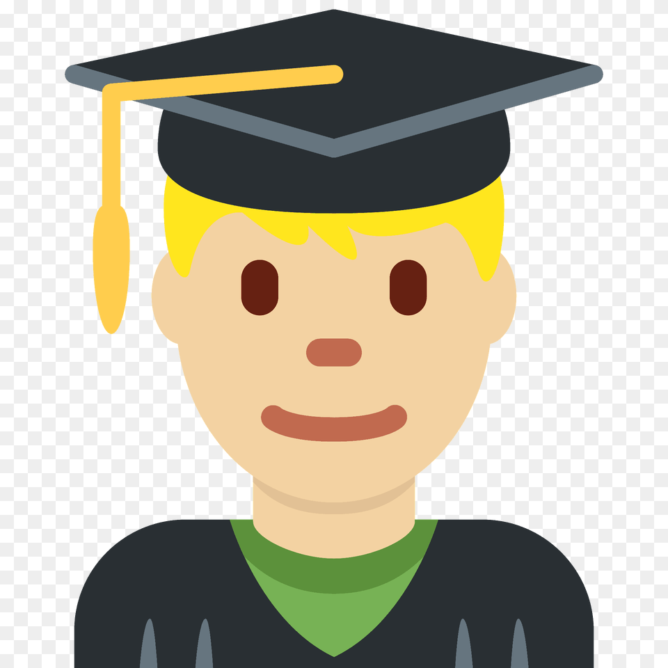 Man Student Emoji Clipart, Graduation, People, Person, Baby Png Image