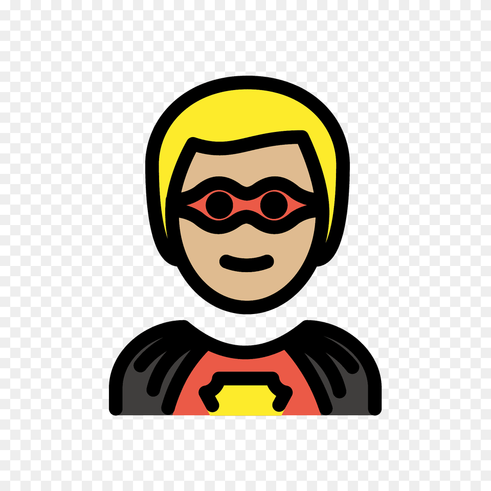 Man Superhero Emoji Clipart, Baby, Person, Face, Head Free Png Download