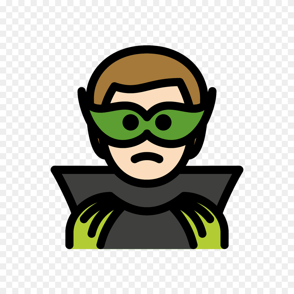 Man Supervillain Emoji Clipart, Accessories, Goggles, Water, Swimming Free Png