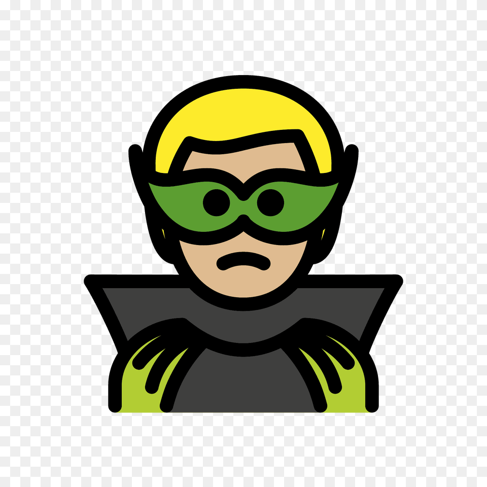 Man Supervillain Emoji Clipart, Accessories, Goggles, Water, Swimming Free Png