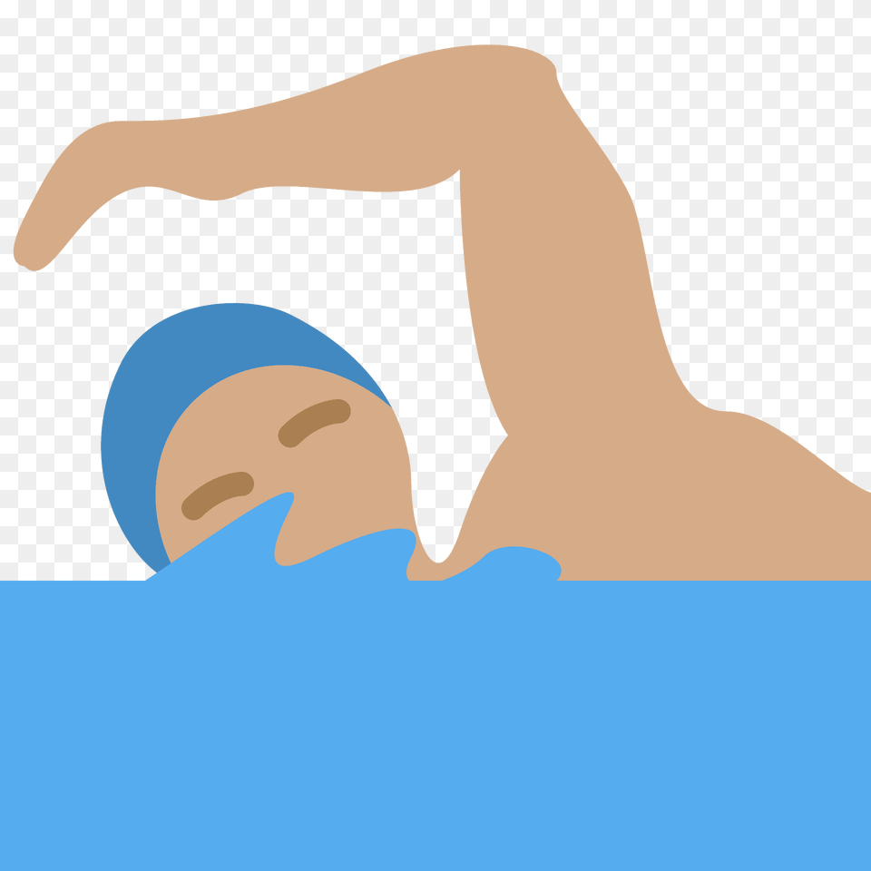 Man Swimming Emoji Clipart, Water Sports, Water, Swimwear, Sport Png Image
