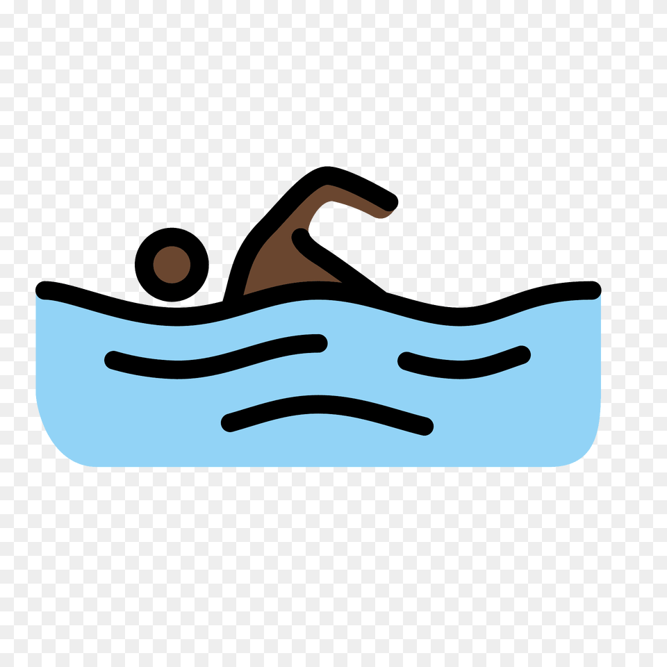 Man Swimming Emoji Clipart, Water Sports, Water, Tub, Sport Free Png Download