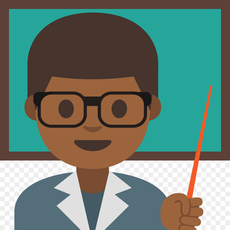 Man Teacher Emoji Clipart, Accessories, Person, Hand, Glasses Free Png