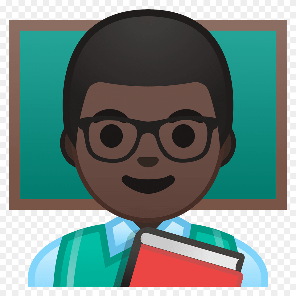 Man Teacher Emoji Clipart, Accessories, Face, Glasses, Head Png