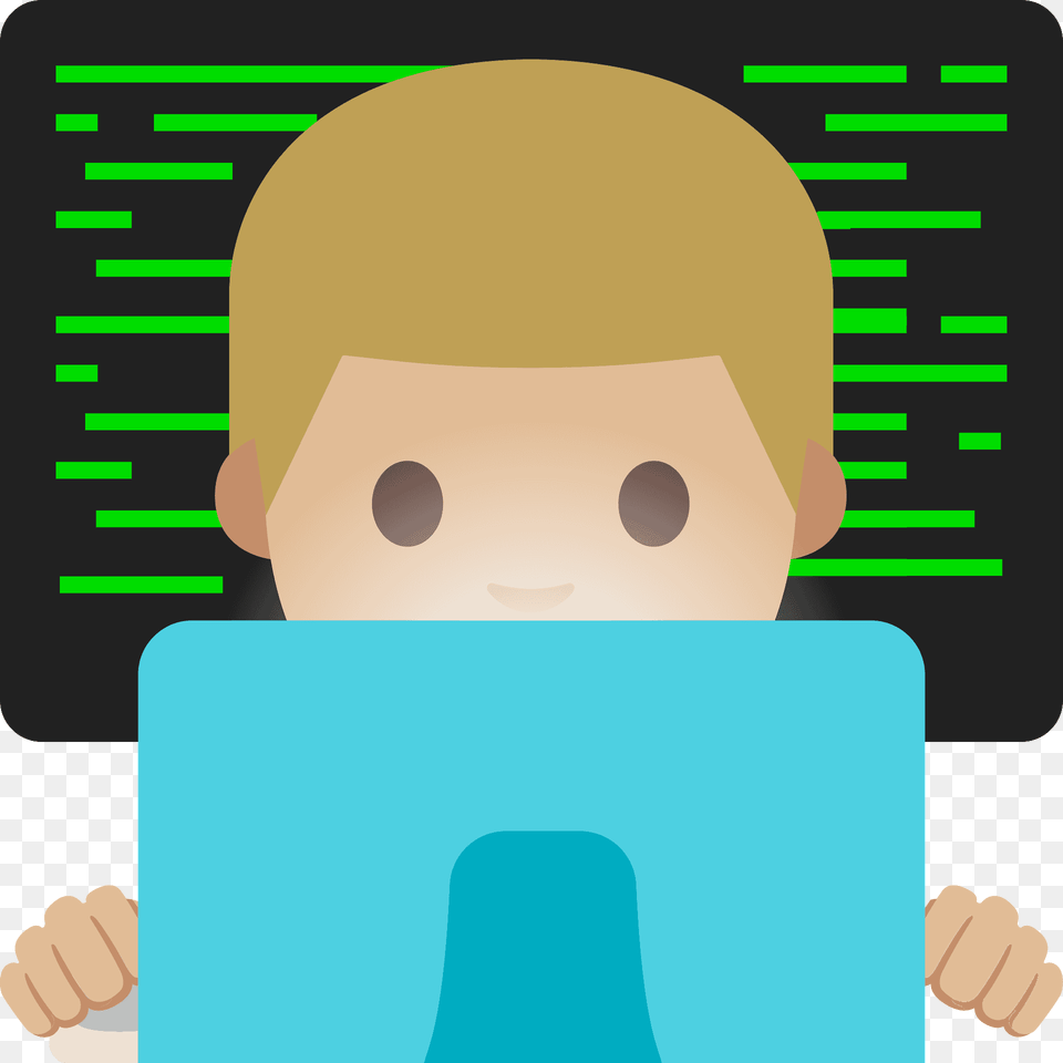 Man Technologist Emoji Clipart Png