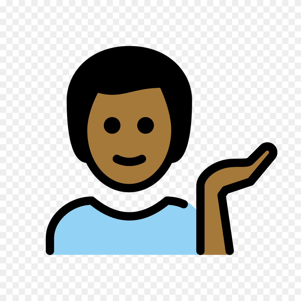 Man Tipping Hand Emoji Clipart, People, Person, Face, Head Png