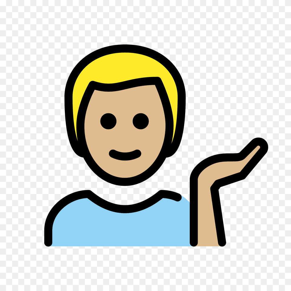 Man Tipping Hand Emoji Clipart, Portrait, Photography, Person, Head Free Transparent Png