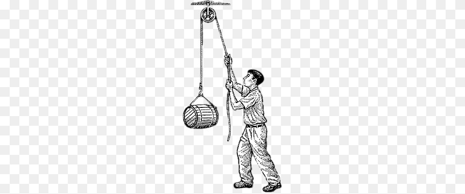 Man Using A Pulley, Adult, Male, Person, Face Free Png Download