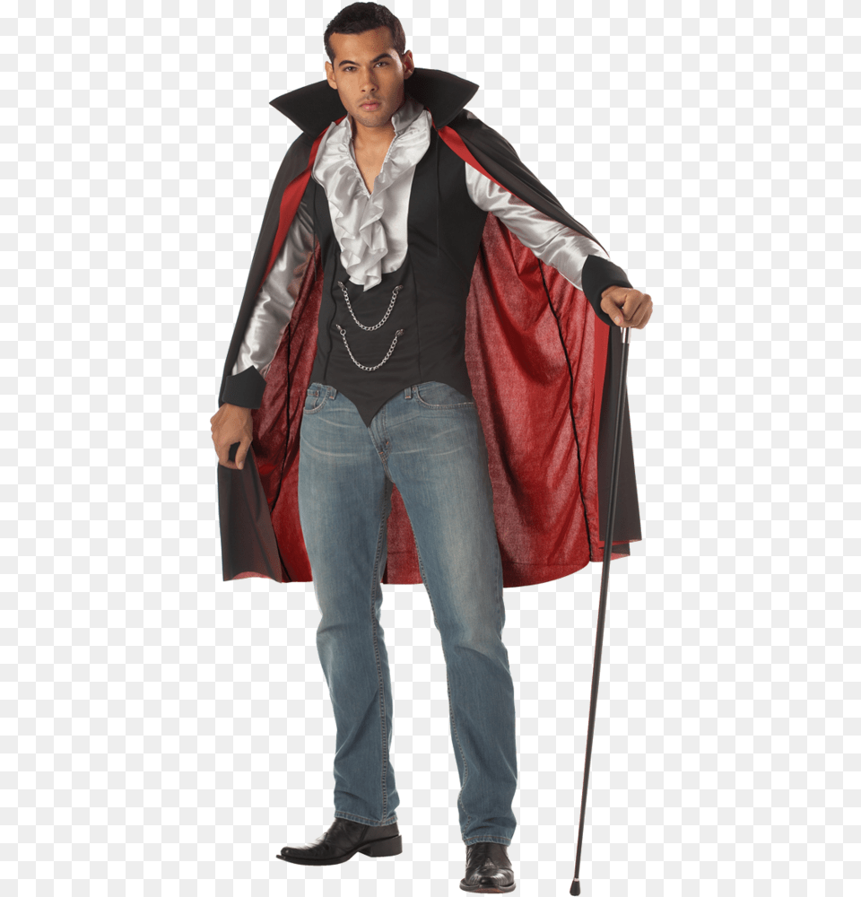 Man Vampire Costume, Clothing, Jeans, Fashion, Pants Free Png