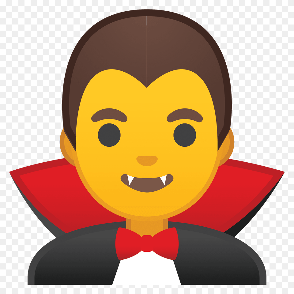 Man Vampire Emoji Clipart, Accessories, Tie, Formal Wear, Face Free Transparent Png