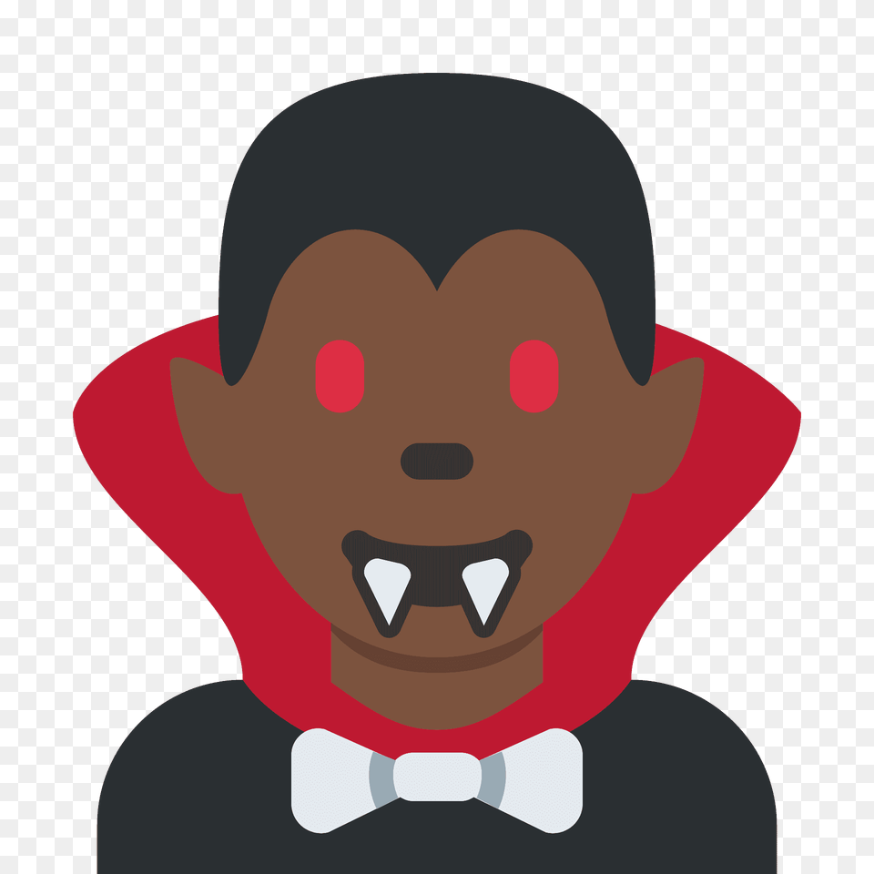 Man Vampire Emoji Clipart, Accessories, Tie, Formal Wear, Baby Free Png Download