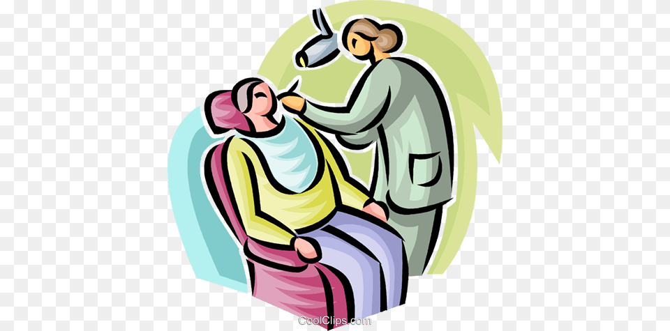 Man Visiting The Dentist Royalty Vector Clip Art Illustration, Hairdresser, Person Png