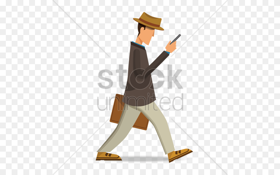 Man Walking Along Looking, People, Person, Clothing, Hat Png