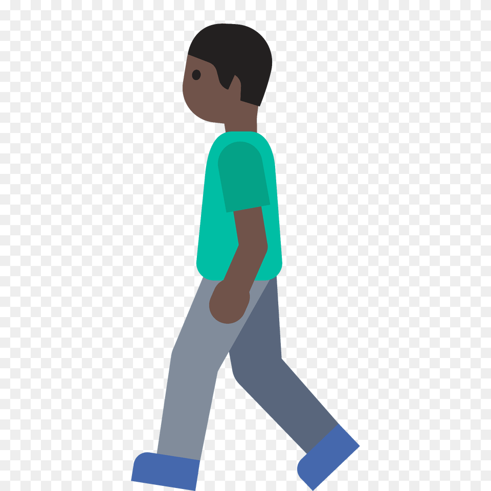 Man Walking Emoji Clipart, Clothing, Pants, Person, Long Sleeve Png