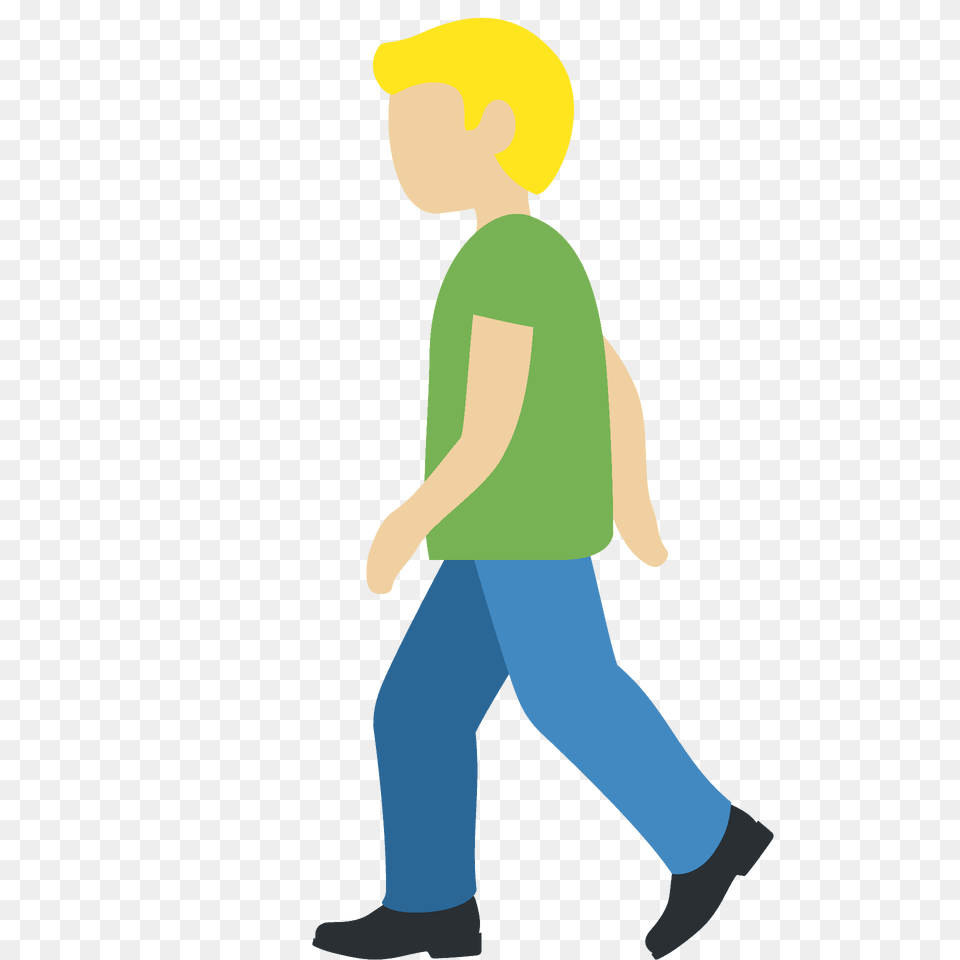 Man Walking Emoji Clipart, Person, Clothing, Pants, Photography Png