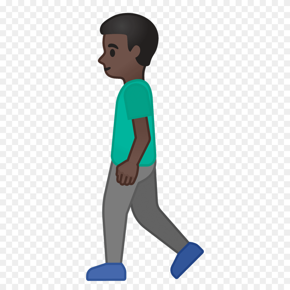 Man Walking Emoji Clipart, Person, Male, Child, Boy Free Transparent Png