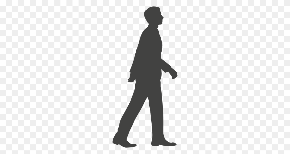 Man Walking Silhouette, Adult, Male, Person, Clothing Free Png