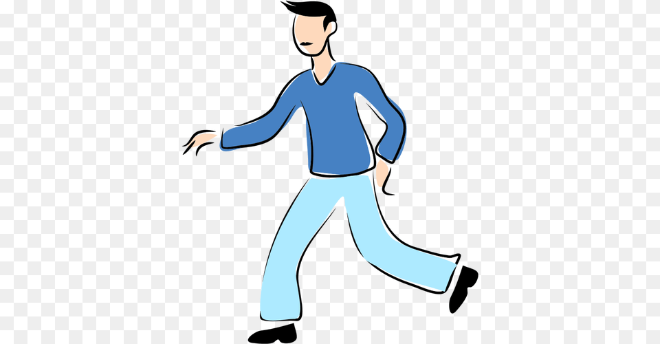 Man Walking Silhouette Clip Art, Clothing, Long Sleeve, Sleeve, Adult Png