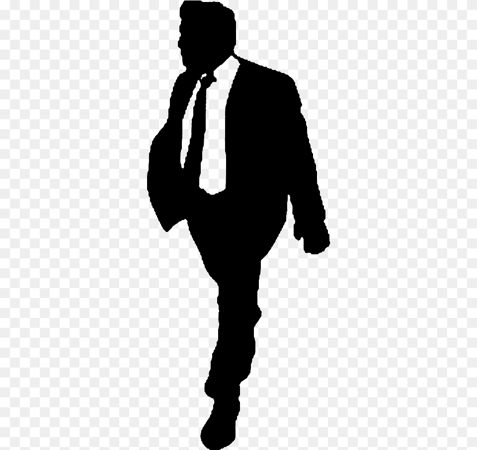 Man Walking Silhouette Man Walking Transparent Silhouette Man Walking, Gray Png