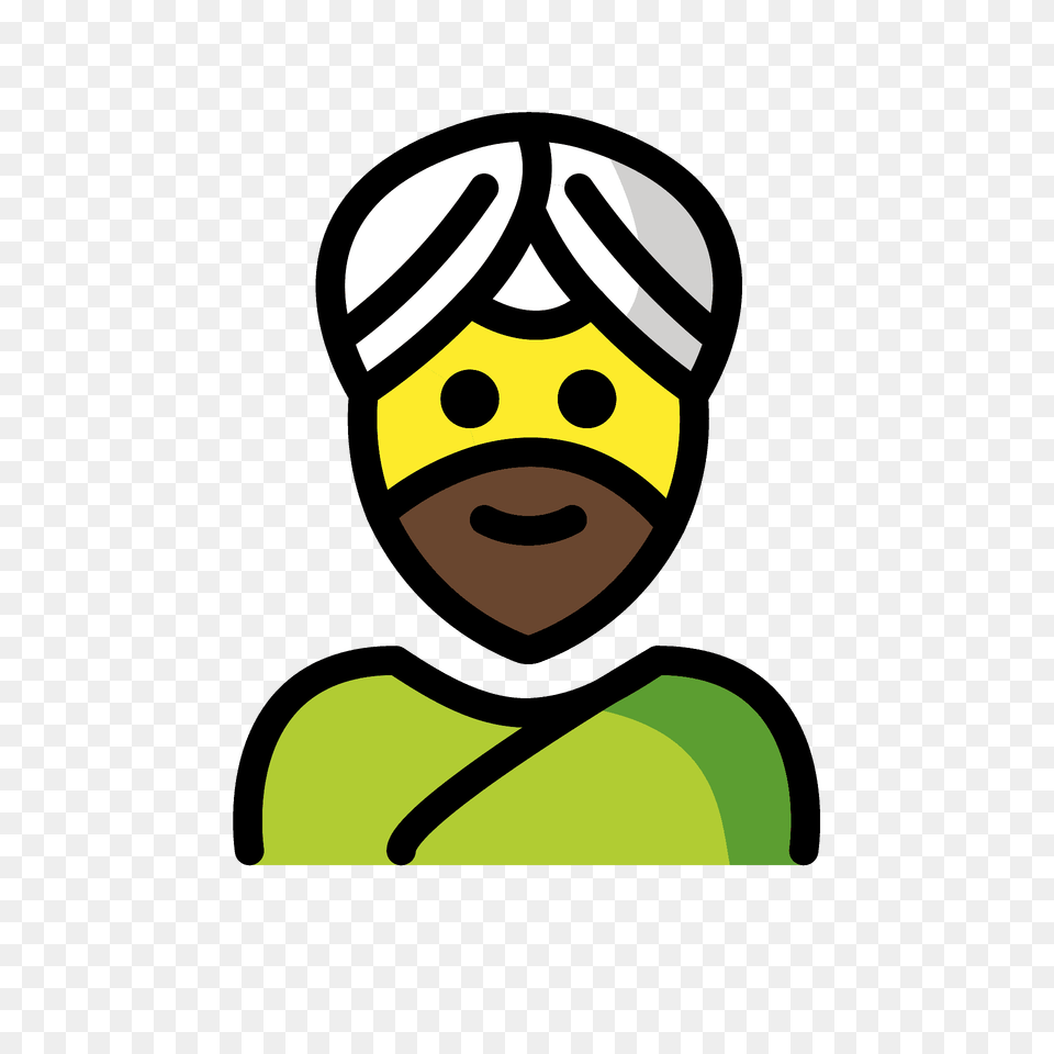 Man Wearing Turban Emoji Clipart, Cap, Clothing, Hat, Tennis Ball Png