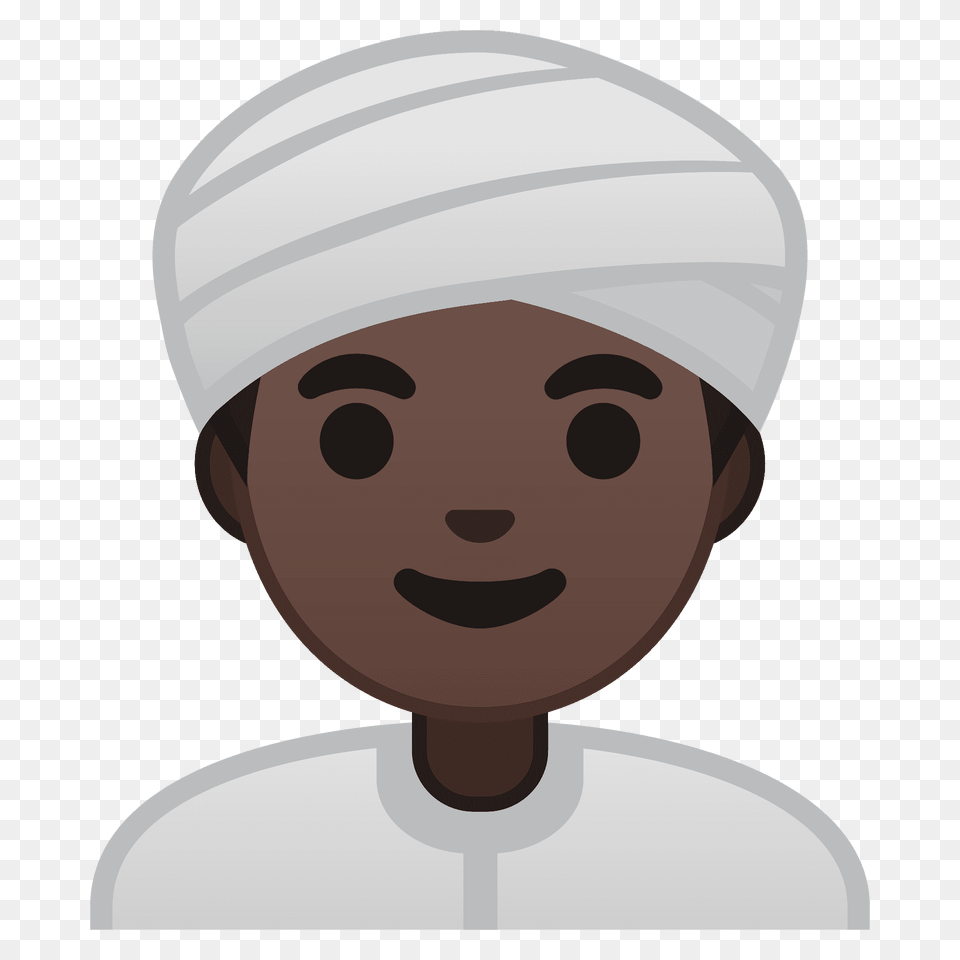 Man Wearing Turban Emoji Clipart, Bathing Cap, Cap, Clothing, Hat Free Transparent Png