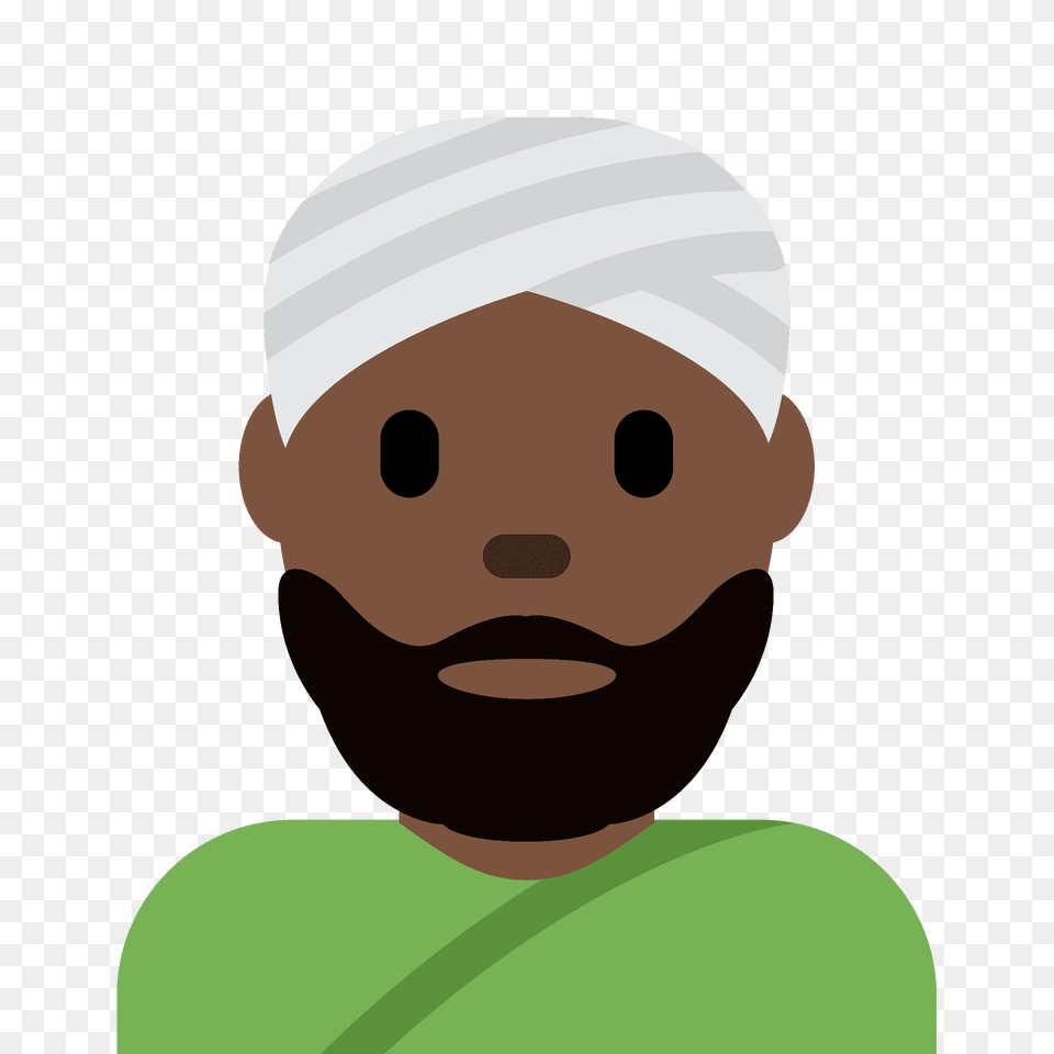 Man Wearing Turban Emoji Clipart, Cap, Clothing, Hat, Head Png