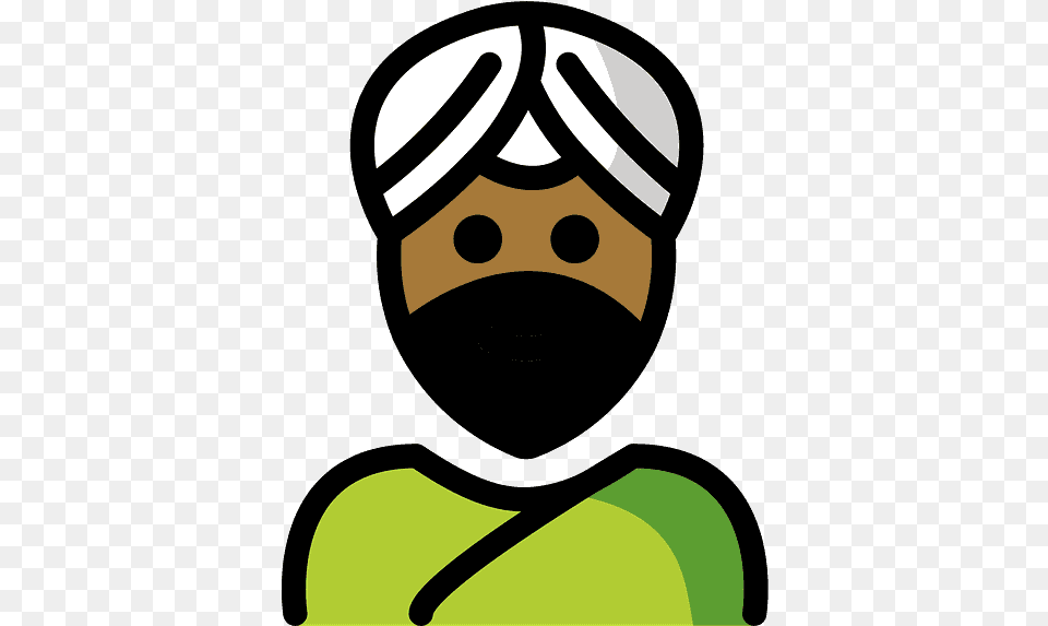 Man Wearing Turban Emoji Clipart Clip Art, Clothing, Hat, Person Free Png Download