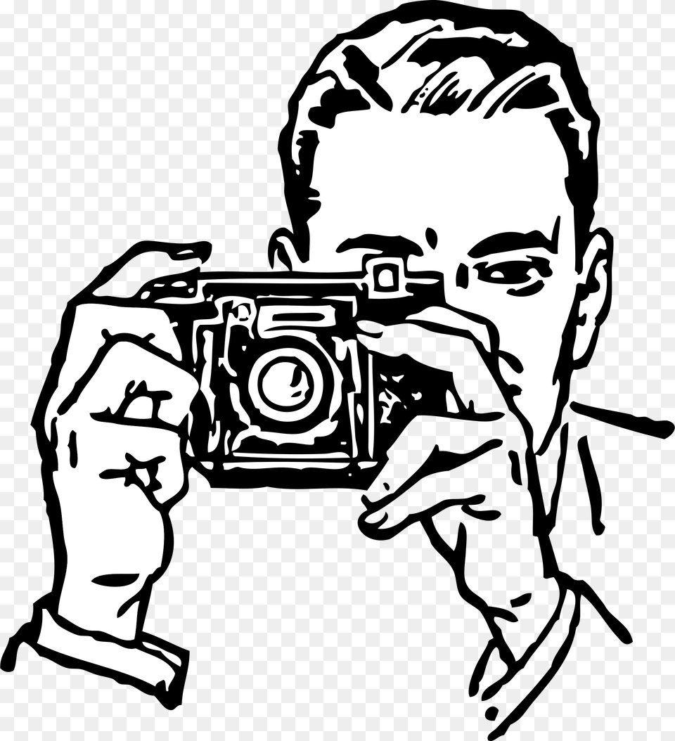 Man With A Camera Icons Camera Clip Art, Photography, Photographer, Person, Adult Png