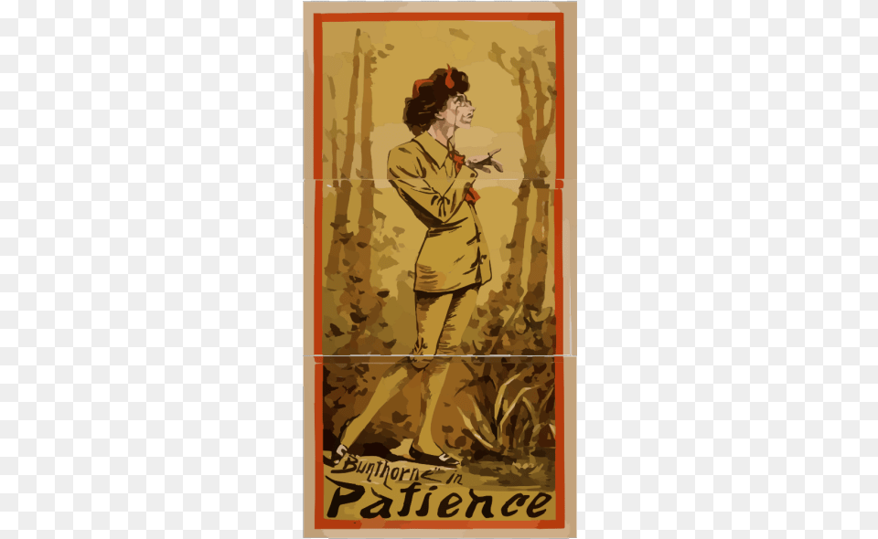 Man With A Camera Icons Gilbert And Sullivan Original Patience Poster, Publication, Comics, Book, Advertisement Png