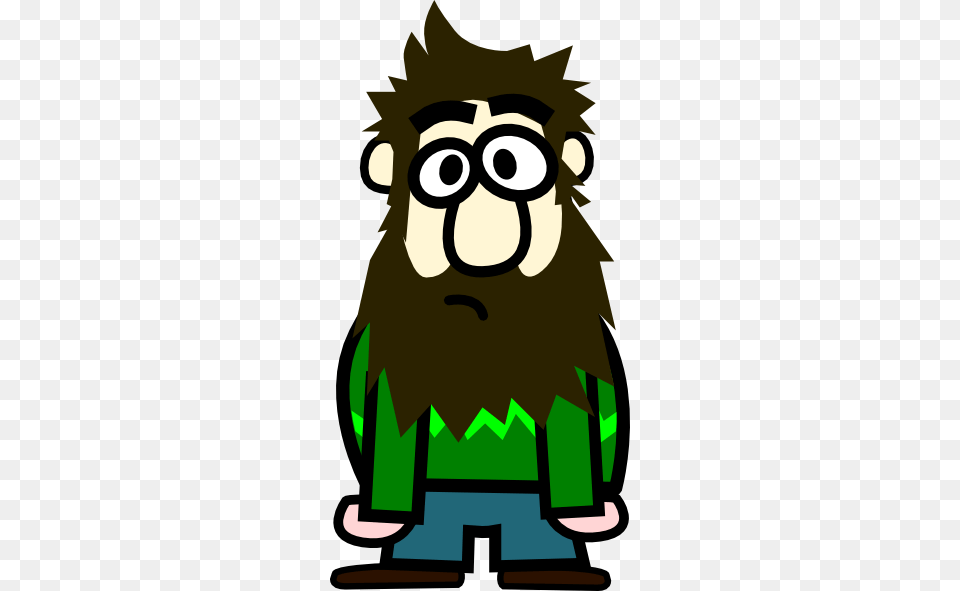 Man With Beard Cartoon Clip Art, Ammunition, Grenade, Weapon, Animal Free Png Download