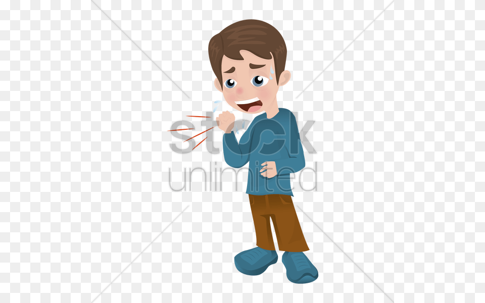 Man With Cough Vector Image, Face, Head, Person, Photography Free Png