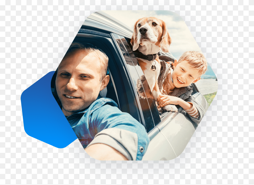 Man With Dog And Son, Person, Head, Face, Photography Png