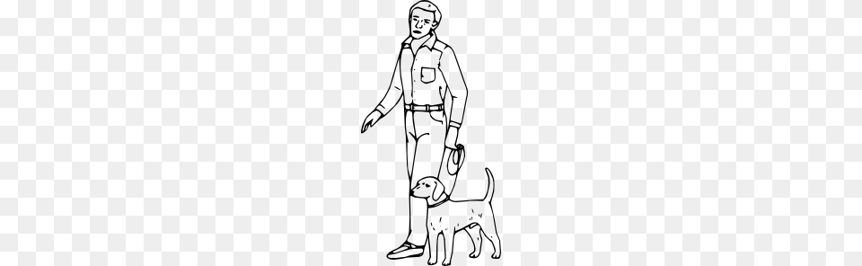 Man With Dog Clip Art, Adult, Person, Male, Head Free Transparent Png