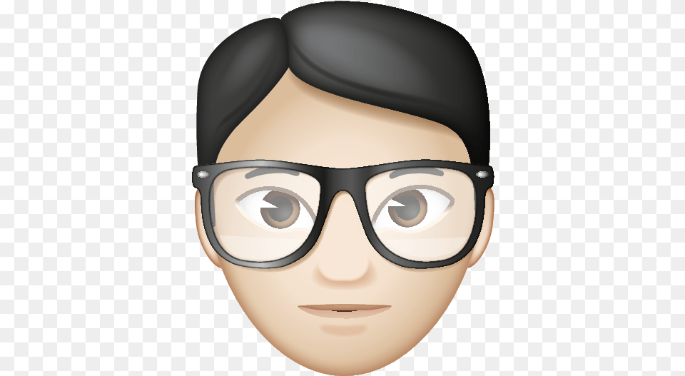 Man With Glasses Emoji, Accessories, Adult, Female, Person Png