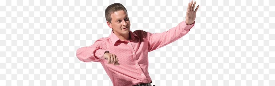 Man With Hand Up Stretching, Body Part, Clothing, Sleeve, Shirt Png