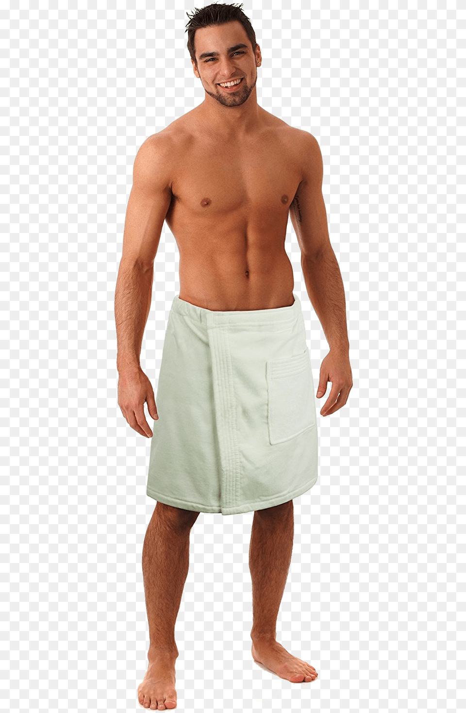 Man With Towel, Clothing, Skirt, Adult, Male Png Image