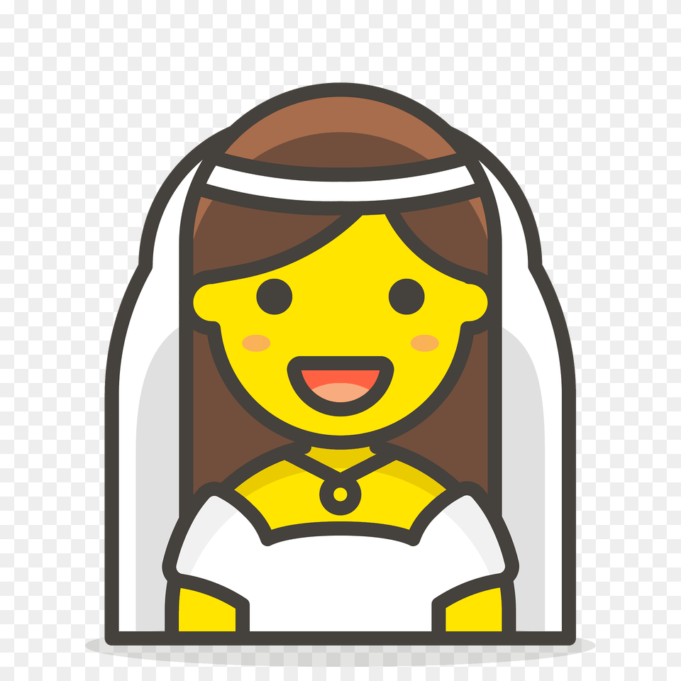 Man With Veil Emoji Clipart, Animal, Bear, Face, Head Free Transparent Png