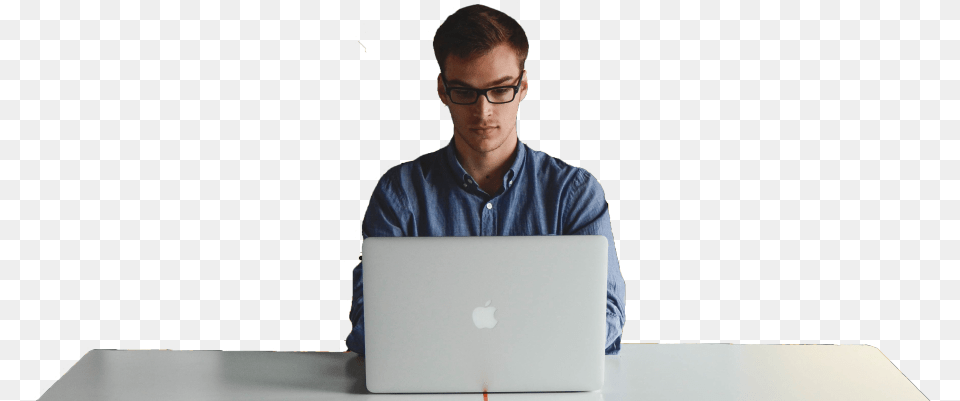 Man Work Laptop E Commerce Product Editing, Computer, Electronics, Pc, Person Free Png Download