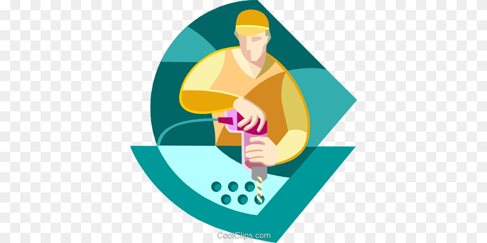 Man Working On Assembly Line Royalty Free Vector Clip Art, Adult, Person, Male, Cleaning Png Image