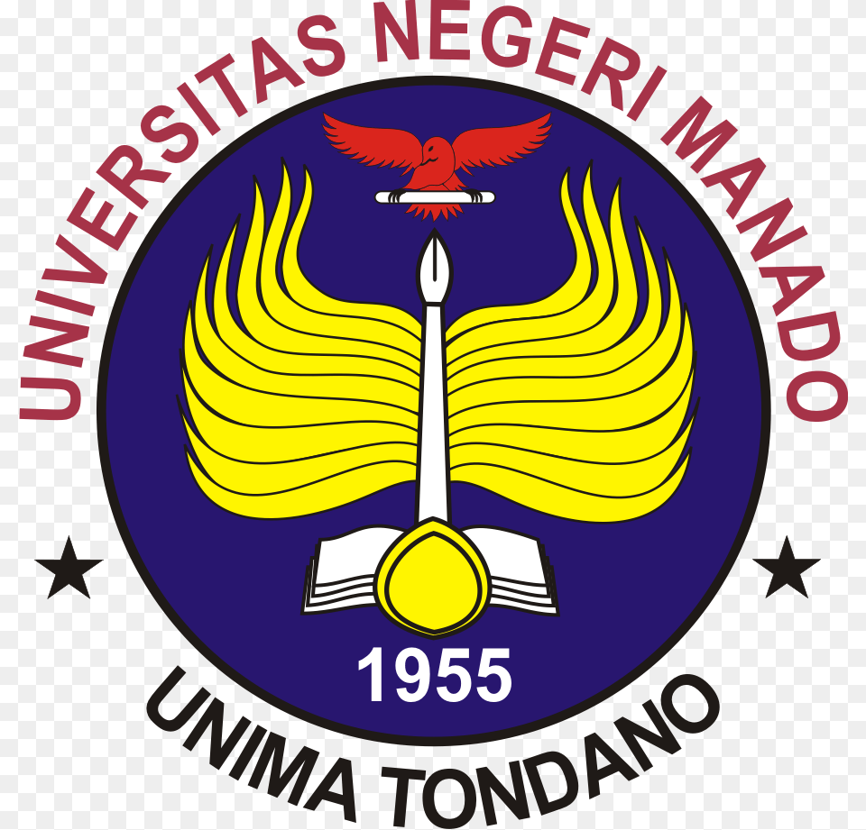 Manado State University, Emblem, Logo, Symbol, Badge Png Image