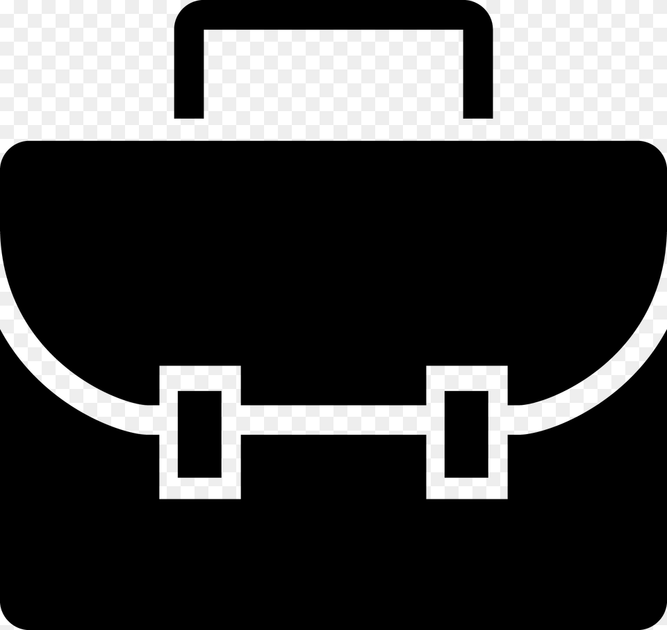 Management Consulting Work Bag Icon, Briefcase, Accessories, Handbag, Stencil Free Transparent Png