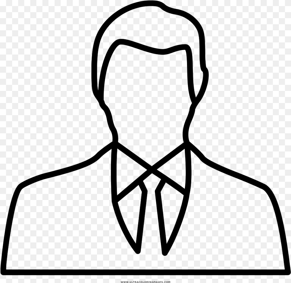 Manager Coloring, Gray Free Transparent Png