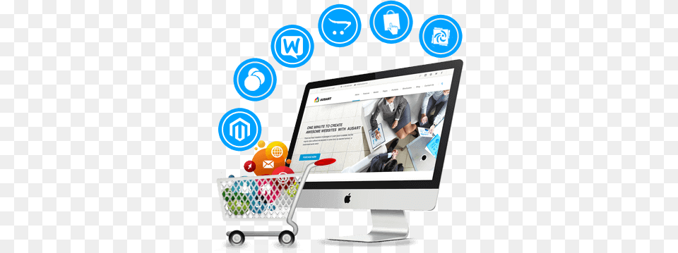 Managing Your Online Business With E Commerce Web Design Web Design, Adult, Person, Pc, Woman Free Transparent Png