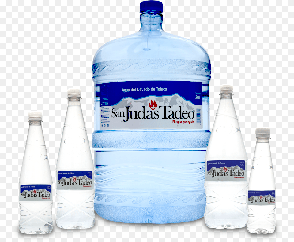 Manantial San Judas Tadeo S, Beverage, Bottle, Mineral Water, Water Bottle Free Png