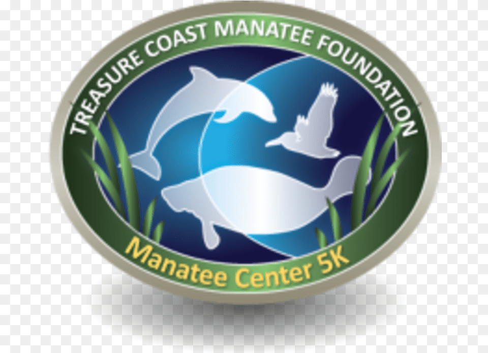 Manatee Center 5k Emblem, Logo, Badge, Symbol, Tape Free Png Download