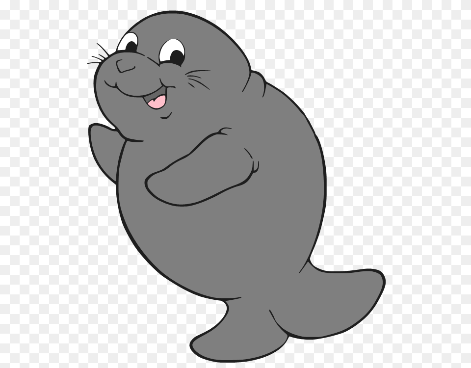 Manatee Clipart, Animal, Mammal, Fish, Sea Life Png Image