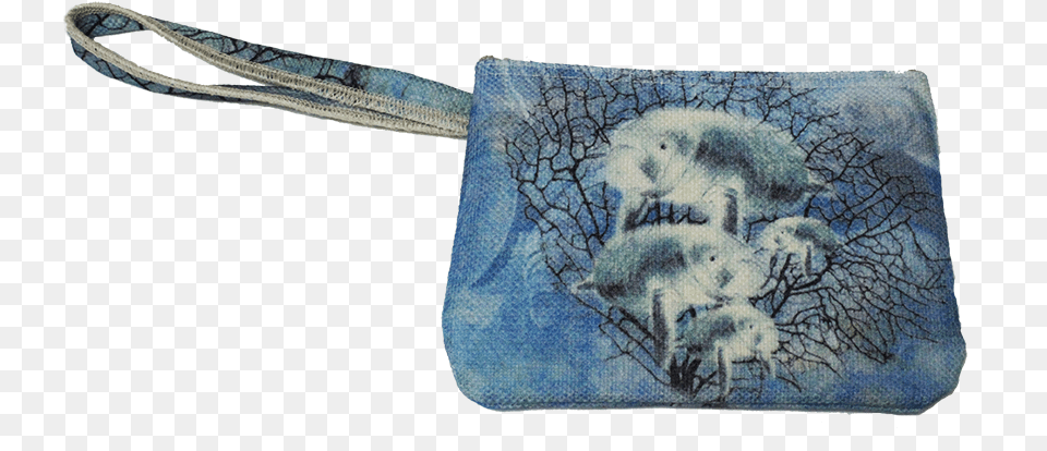 Manatee Wristlet Mom And Calf Clutch Coin Purse, Accessories, Bag, Handbag, Toy Free Transparent Png