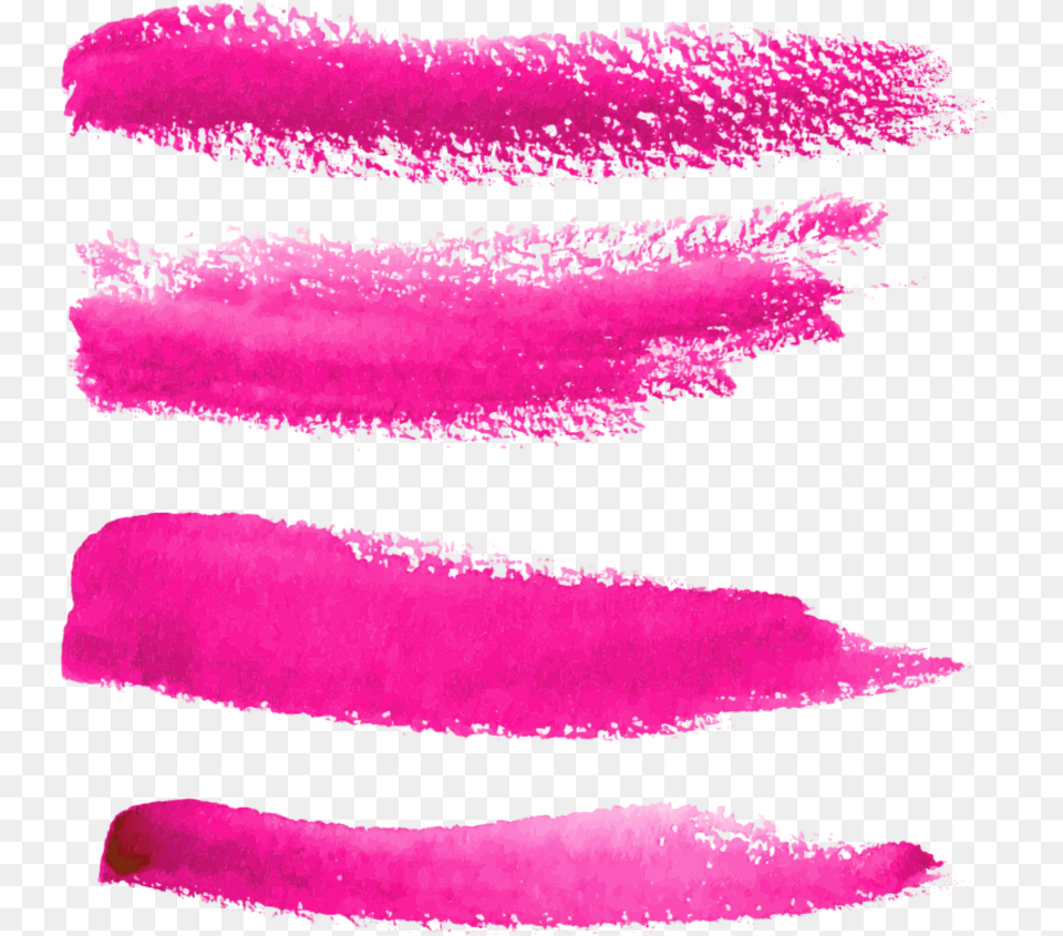Manchas Brocha Rosa Clipart Pink Ink Brush Stroke, Purple, Flower, Petal, Plant Free Png